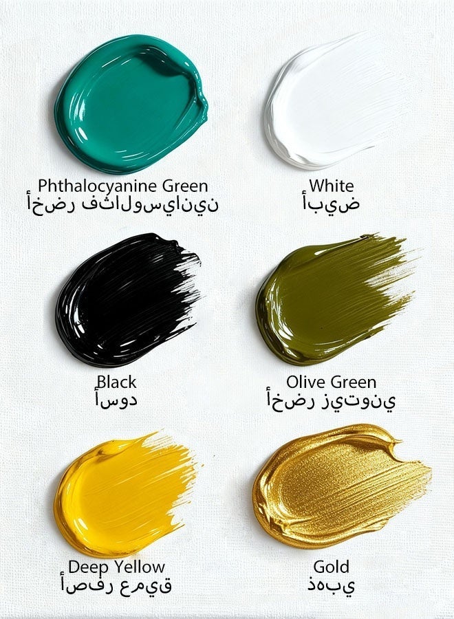 Risa Phthalocyanine Green 10.2 oz Watercolor Paint, Full Size and Refills Available, Portable and Suitable for Artists, Beginners, Students and Adults. - Image 3